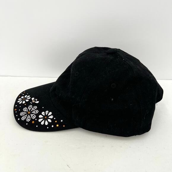 Christine Alexander women’s Swarovski embellished ball cap hats. Set of 2